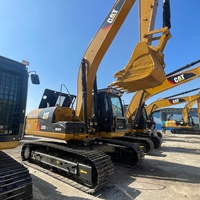 Excavatrice sur chenilles hydraulique d'occasion CAT 320DL 320D 320D2L à prix abordable, modèles d'occasion CAT 320 323 325 326 329 330 336