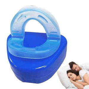 Protège-gencives pour arrêter le ronflement Embouchure anti-ronflement Dispositif anti-ronflement pour réduire le ronflement Solution d'aide au ronflement pour une respiration facile - Product Image 1