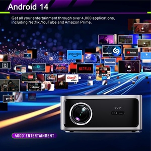 Projetor de Home Theater Óptico Totalmente Selado Full HD Nativo 1080P 1000 ANSI com Foco Automático, Suporte a Keystone e 8K, Android 14 LCD - Product Image 3