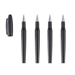 Bolígrafo de Metal de Lujo de Alta Calidad, Bolígrafo de Hotel, Bolígrafo de Tinta de Gel Negra con Logotipo Personalizado - Product Image 4