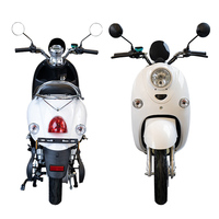 CKD SKD Sepeda Motor Listrik Jarak Jauh 10 inci 600/800W Kecepatan 50km/jam Skuter Listrik 2 Roda Sepeda Motor Listrik Dewasa