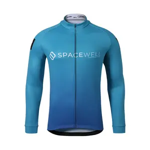 Santic-ropa de ciclismo personalizada para hombre, jersey de ciclismo activo con cremallera, ropa deportiva, chaqueta impermeable y resistente al viento