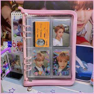 Classeur à fermeture éclair A5 personnalisé LY, style marin, pour cartes photo, en <span class=keywords><strong>acrylique</strong></span> écologique, double face, pour collage et décoration de collection - Product Image 2