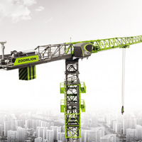Grúa Torre de Techo Plano T6013-8A con Control Remoto Inalámbrico para Maquinaria de Elevación en Construcción