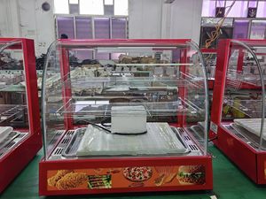 ตู้โชว์อาหารอุ่นร้อน ประหยัดพลังงาน สำหรับ<span class=keywords><strong>ร้าน</strong></span>จัดเลี้ยงและ<span class=keywords><strong>ร้าน</strong></span>ขายขนม - Product Image 5