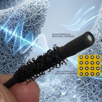 Membrane acoustique FSM-710 blanche, imperméable, respirante et transmettrice de son, utilisée pour les microphones portatifs miniatures