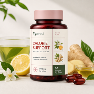 Capsules de soutien calorique 800mg, formule végétale naturelle, favorisent le métabolisme, soutiennent l'énergie quotidienne pour un mode de vie équilibré - Product Image 2