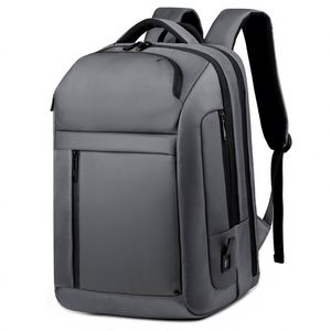 Executive England Style Laptop <b>Backpack</b> Waterproof 1680D Nylon <b>Computer</b> Bag with Usb Stylish Big Anti Theft Daypack - Product Image 2
