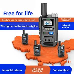 Ricetrasmettitore Radio Wireless 4G LTE con GPS, Batteria IP54 da 2500-3000mAh, Portata di Comunicazione Illimitata >5000 Km, Piattaforma Globale PoC - Product Image 4