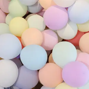 Balão redondo de látex Macaron colorido para doces estilo sonho balões de 10 polegadas para decoração de festas