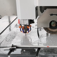 Máquina Cortadora de Piedra de 4 Ejes con Fresa, Alta Calidad, Rainbow CNC, Corte Recto en Línea