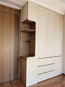 Custom Modern Freestanding Foldable Bedroom <b>Wardrobe</b> <b>Collapsible</b> Extendable Adjustable Hanging Durable Wood Construction - Product Image 2