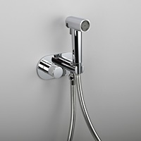 Pistolet de pulvérisation WC mural encastré, douchette de bidet haute pression pour salle de bain, finition bronze