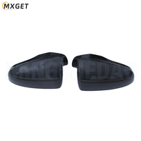 Coque de rétroviseur de voiture en fibre de carbone préimprégnée de remplacement pour BMW M5 F10 F06 F12 F13 M6 2014+ Style OEM Boîtier de rétroviseur latéral en fibre de carbone
