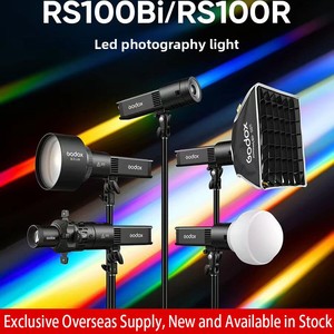 Luz de <span class=keywords><strong>Cine</strong></span> Godox RS100bi RS100r, Luz de Relleno a Todo Color de 100W, Portátil para Fotografía y Grabación, Hecho en China - Product Image 5