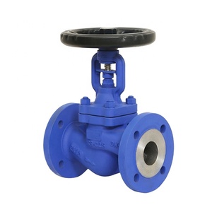 Vanne à boisseau sphérique droite à roue manuelle avec joint à soufflet en fonte GGG50 conforme à la norme DIN JIS <span class=keywords><strong>Mss</strong></span> Sp85 - Product Image 3
