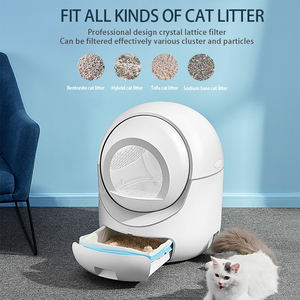 Lettiera Intelligente per <span class=keywords><strong>Gatti</strong></span> di Grande Taglia con Controllo App, Capacità Super-Grande 76L, Fornitura all'Ingrosso - Product Image 2