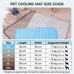 <span class=keywords><strong>Tapis</strong></span> rafraîchissant en soie glacée lavable et respirant <span class=keywords><strong>pour</strong></span> l'été, <span class=keywords><strong>pour</strong></span> chiens et chats de petite, moyenne et grande taille, vente en gros, usine, <span class=keywords><strong>tapis</strong></span> rafraîchissant <span class=keywords><strong>pour</strong></span> animaux de compagnie, lits <span class=keywords><strong>pour</strong></span> chiens - Product Image 5