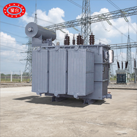 Transformateur immergé dans l'huile triphasé haute tension 2000 KVA 3000 KVA 3500 KVA 5000 KVA 35 kV 33 kV, bobine en cuivre 480 V, 50/60 Hz, IEC60076