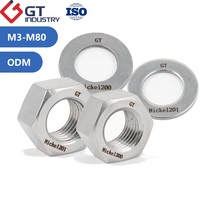Pure Nickel 200 201 UNS N02200 N02201 2.406 2.4061 Ni 200 Alloy Hardware Strip Bars Stud Bolt Thread Rod and Nut Washer