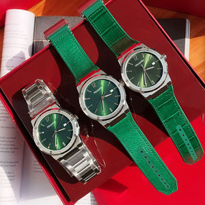 <span class=keywords><strong>FER</strong></span> Business, correa de reloj de cuero informal a la moda, correa de cuero deportiva, reloj de cuarzo para hombre, puntero de caja de acero inoxidable - Product Image 6