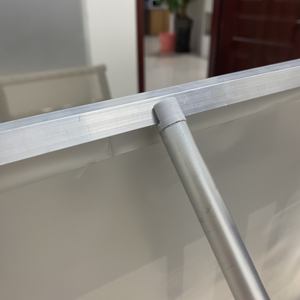 Exhibición publicitaria Premium 80x200cm Soporte de pancarta enrollable de aleación de aluminio o promoción de marca corporativa - Product Image 5