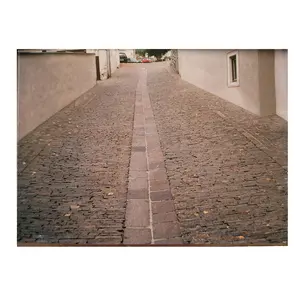 Holler Porfidi Brand PSM6-12 4.1.1 Porphyry Smollelli Tiles Natural Stone for Pave Steeply Sloping Streets