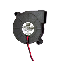 Ventilateur à double roulement à billes XDR 5015 5V, ventilateur 5V 24V pour impression 3D, purificateur d'air, humidificateur, épaisseur : 15 mm