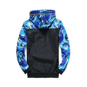 <strong>Men</strong> Female <strong>Camo</strong> Windbreaker Sports <strong>Jacket</strong> Nylon for <strong>Men</strong> Fashion <strong>Jackets</strong> With Hoodie for Spring Autumn - Product Image 6