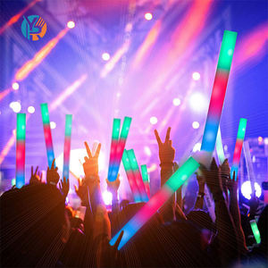 Promosi Kustom Menyala Busa Berwarna Awet Led Cahaya Tongkat Busa untuk Konser Pesta - Product Image 6
