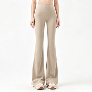 Pantalones de Yoga de Cintura Alta con Bolsillos para Mujer, Leggings Deportivos con Efecto Levanta Glúteos y Control de Abdomen, Suaves, Elásticos, para Uso Diario, Color Sólido, Talla XXL - Product Image 1