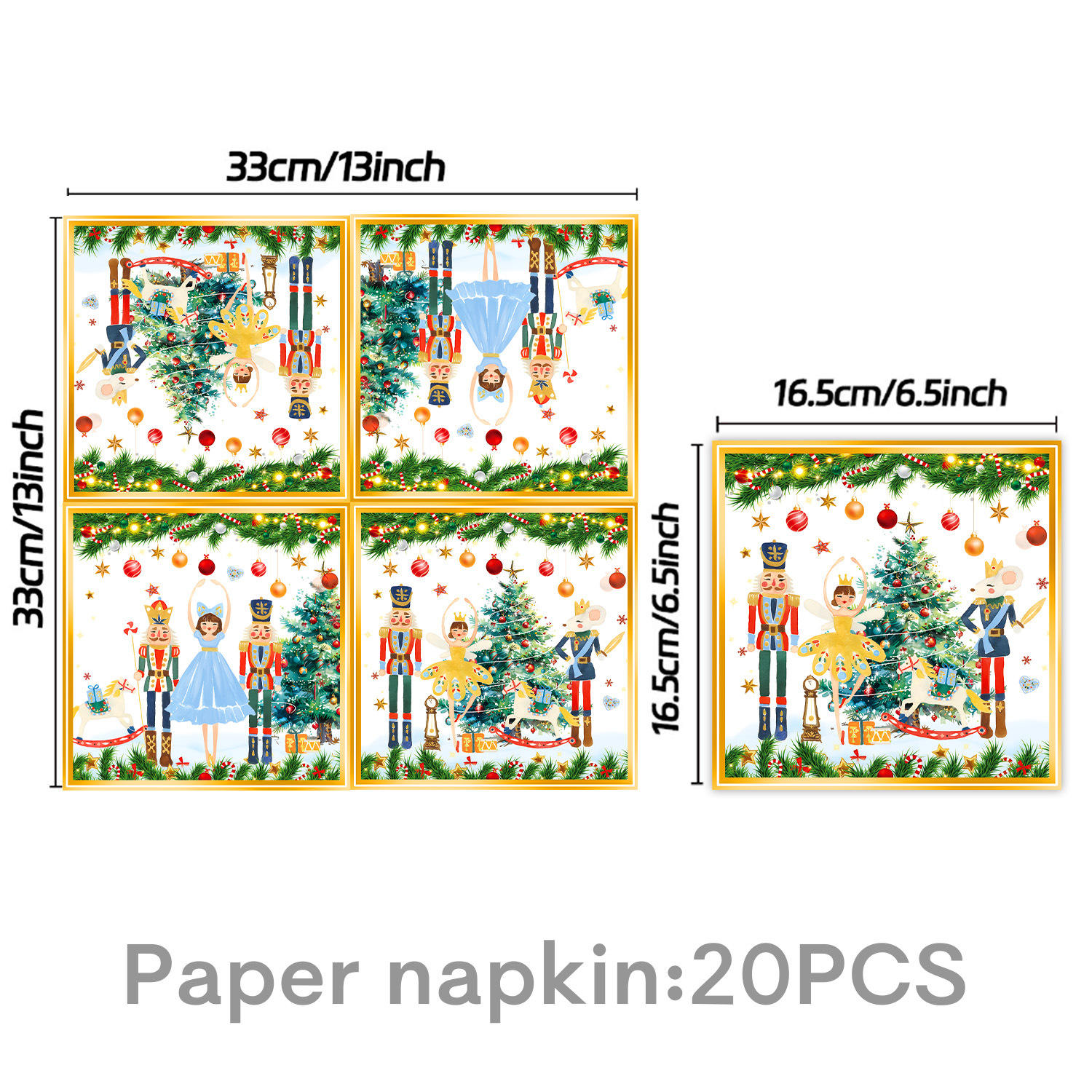 33*33cm servilleta * 20PCs