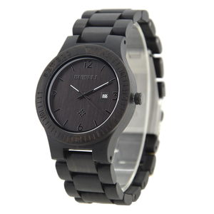 Best Selling Quartz Movement Wooden Watch for <strong>Men</strong> New Factory Direct <strong>Sale</strong> Top Seller <strong>Gift</strong> for Fashion Sports Business Glass Dial - Product Image 1