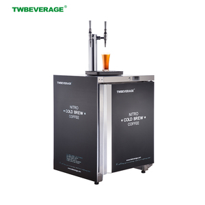 Machine à café <span class=keywords><strong>froid</strong></span> Nitro autonome avec nitrogenerateur intégré, refroidisseur 170L, distributeur à 2 robinets pour café et restaurant commercial - Product Image 2