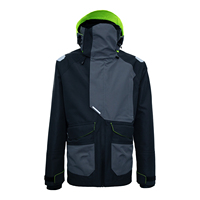 Chaqueta de vela unisex de tela de poliéster impermeable último diseño OEM ropa de Softshell cortavientos con capucha exterior MOQ50