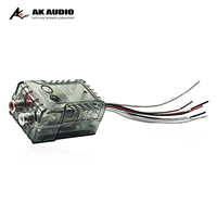 Convertisseur de niveau de haut-parleur de voiture FH-128 adaptateur de sortie de ligne RCA haut à bas convertisseur d'impédance Audio stéréo universel 12V