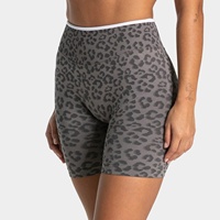 Leggings de yoga sans couture motif léopard, taille haute, effet push-up, extensibles et compressifs, pour l'entraînement, vente en gros OEM, personnalisation du logo et de la couleur