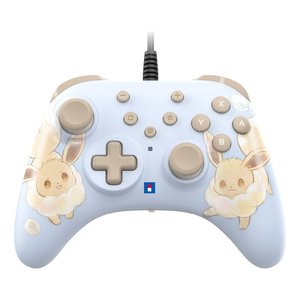 Nintendo Switch 2 Gamepad Light Blue Beige Eevee Design <b>Wired</b> <b>Controller</b> For Nintendo Switch 2 - Product Image 1