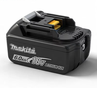 Batterie lithium-ion LiCoO2 professionnelle 18V 6.0Ah BL1860B pour outils électriques LXT et appareils électroménagers, 500 cycles, emballage en boîte couleur