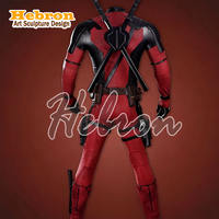 Ensemble de costumes de cosplay pour personnage de film, polyester élastique de haute qualité, pour hommes adultes # Vêtements moulants pour festival
