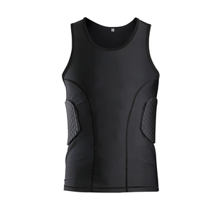 Eva Sponge Sports Body Protector Padded Compression ShirtFor Soccer <b>Skate</b> Football Goalkeeper - Product Image 6