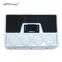 Climatisation automobile 12V certifiée CE.161.144 Moteur de ventilateur double sans balais Toit 24V Climatisation automobile pour camion VR