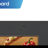 Écran d'affichage numérique Android suspendu de 27 pouces, panneau de menu numérique pour magasin, restauration rapide, écran LCD HD, affichage numérique pour publicité en intérieur