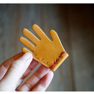 Marcapáginas de cuero con forma de palma, creativo y exquisito, personalizable, grabado, separador de libros, clip para libros, etiqueta separadora de libros. - Product Image 3