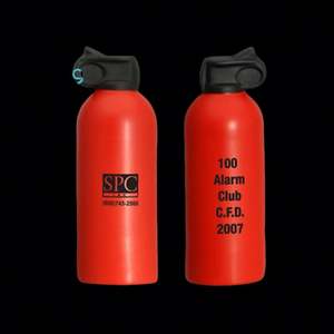 Balle anti-stress en forme d'extincteur, vente en gros, balle anti-stress promotionnelle en PU, balle anti-stress promotionnelle en forme d'extincteur - Product Image 2