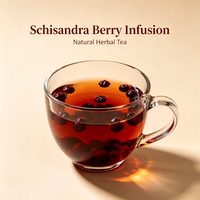 Gedroogde Schisandra-bessen (Schisandrae Chinensis Fructus), rauw kruidenfruit voor voedingssupplementen, dranken, cosmetica-extract, grondstof
