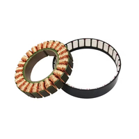 Motor LC MWK6010 Presisi Tinggi Tiga Fasa Tanpa Sikat Magnet Permanen Rotor Luar Tanpa Rangka untuk Sendi Robot, Lengan Robot, Kipas