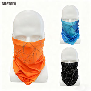 شعار مخصص بوليستر بدون درزات رقبة أنبوب جايتر رقبة لدراجة نارية فريدة من نوعها لينة ودائمة باندا رياضي - Product Image 1