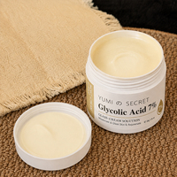 Crème éclaircissante à l'acide glycolique en gros OEM ODM, correcteur de taches brunes, hydratant pour peaux noires, jaunes, sèches et sujettes à l'acné, marque privée
