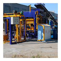 Machine à Briques Automatique à Technologie de Vibration QT4-15, Machine à Briques Creuses en Béton avec Prix d'Usine
